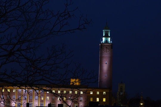 Night Views Of Norwich City Centre, Norfolk