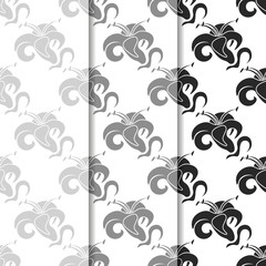 Flower seamless pattern