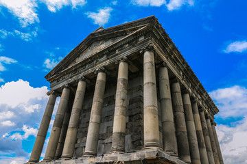 The Temple of Garni is a Greco-Roman colonnaded building, Armenia