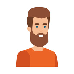 young and casual man character