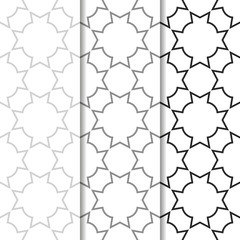 Naklejka premium seamless geometric abstract pattern