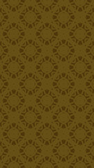 Ornate geometric pattern and abstract colored background