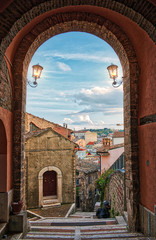 Naklejka premium arch of old town