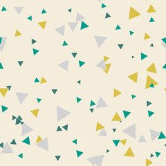 Seamless pattern. Endless background of geometric shapes. Arrow seamless pattern