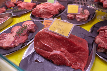 Meat in the butchery counter #8