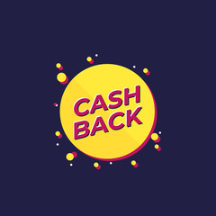 cashback offer, vector design