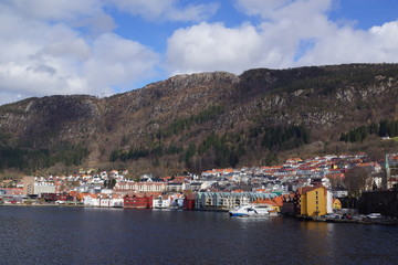 stadt bergen,norwegen