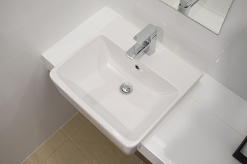 Bathroom sink and basin