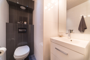 Modern Restroom Interior