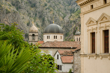 Fototapeta na wymiar church in the Kotor