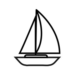vector of ship, boat, vessel, craft, shipboard, watercraft icon.  