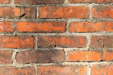 Old big bricks wall background