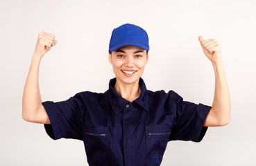 woman technician working 