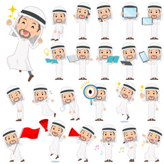 Arab Kandura men_Action