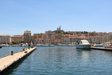 Old port of Marseille, France