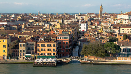 Fototapeta na wymiar panorama of Venice