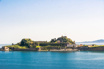 Fototapeta premium panorama of Corfu island