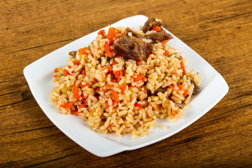 Asian rice - Plov
