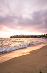 Fototapeta na wymiar Emerald Bay, Laguna Beach, California 
