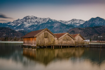 Bootshaus am Kochelsee