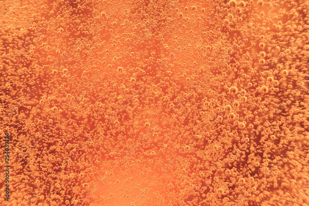 Poster Close up Beer background macro view.
