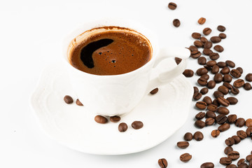 coffee and coffee beans	