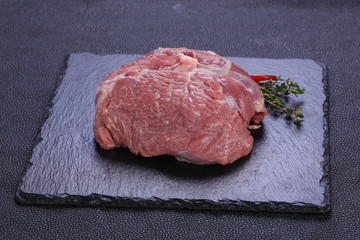 Piece of beef meat