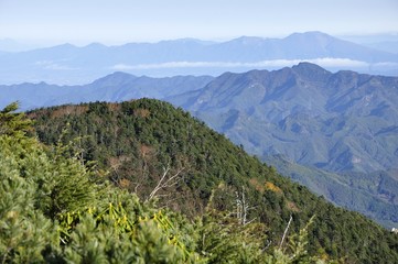 Fototapeta premium 大ナギより浅間山