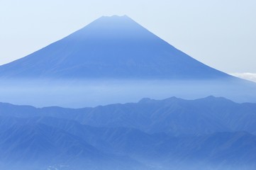 Fototapeta premium 奥秩父より富士山