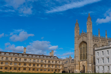 Fototapeta premium The fabulous King's College of the University of Cambridge