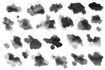 Watercolor Stains Set