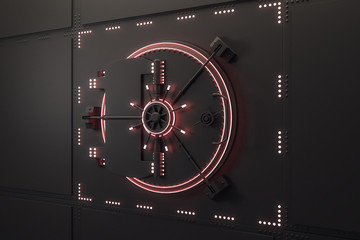 Creative closed safe door