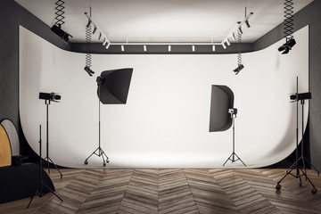 Contemporary photo studio