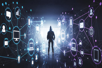 Malware and computing concept