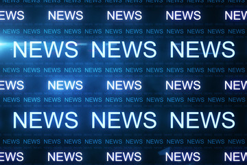 Obraz premium Media and content wallpaper