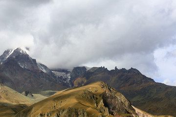 mountains in Georgia Kazbek