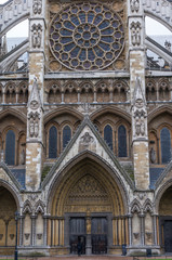 Fototapeta na wymiar London Westminster Abbey St Margaret Church in England
