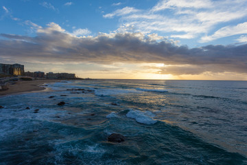 Sunrise at Newcastle Beach - Newcastle NSW Australia