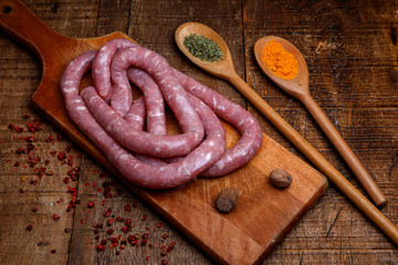 Traditional Brazilian sausage