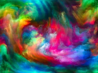 Foto op Plexiglas Mix van kleuren Energie van achtergrond