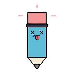 cute cartoon pencil