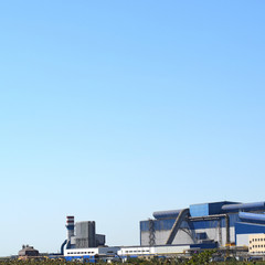 Big plant for processing scrap metal