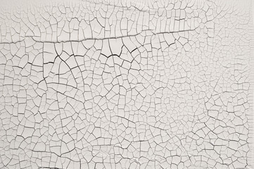 Cracked White Surface