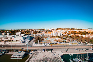 Obraz premium Lisbon city view from top