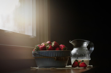 Strawberries and Cream