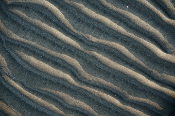 texture of sand on a beach