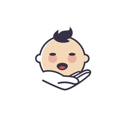 Happy Baby Logo Templates