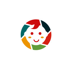 Happy Baby Logo Templates