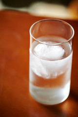 glass of water