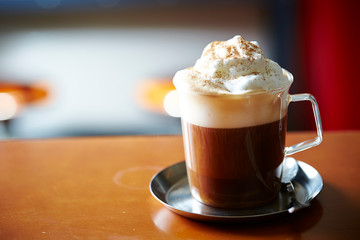 latte cream on top 